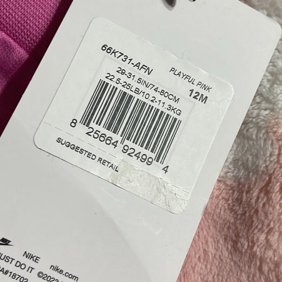 NWT Nike one piece jumpsuit 12 M - Picture 7 of 9